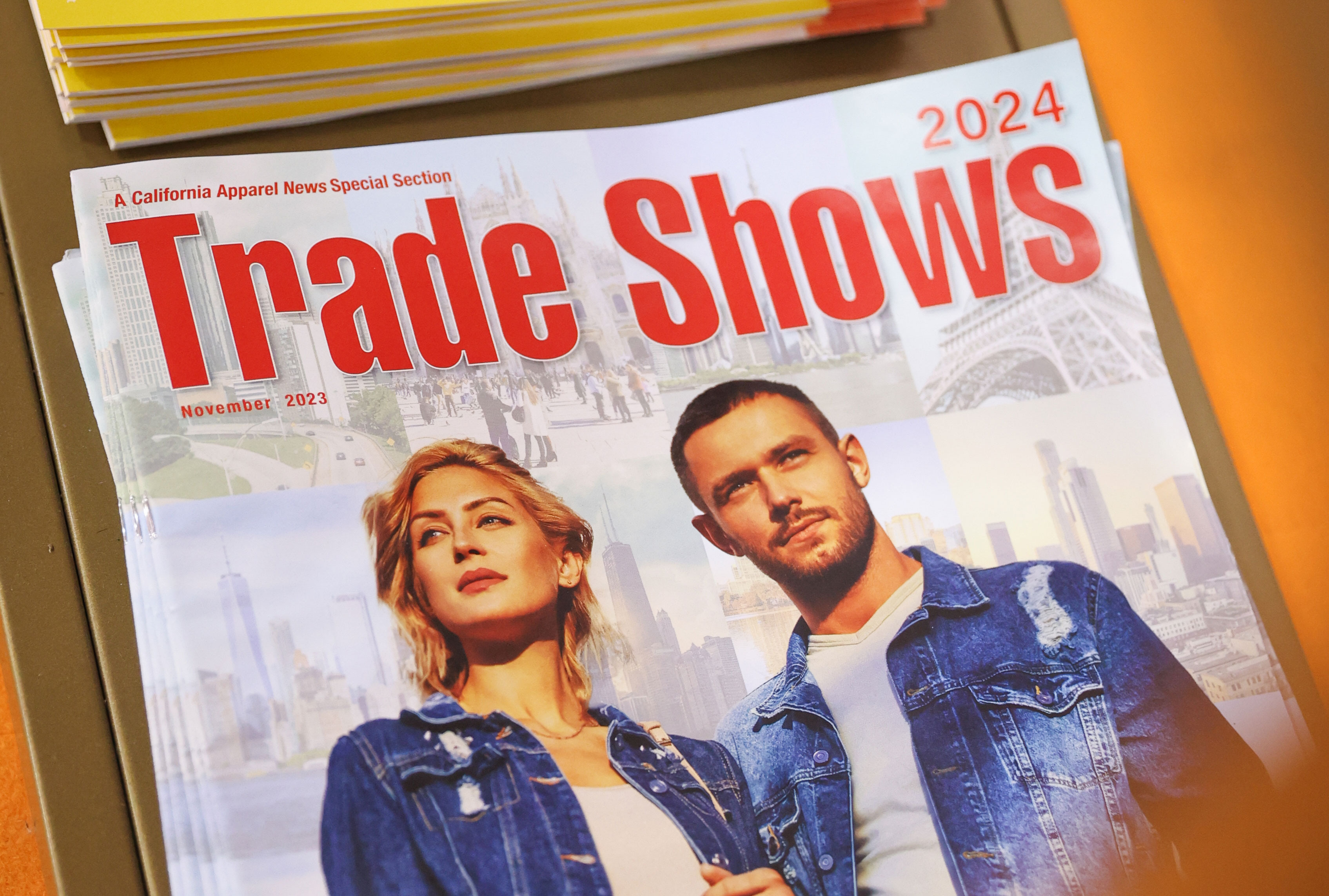 Cover of Trade Shows 2024 magazine highlighting the latest in apparel and textile trade shows